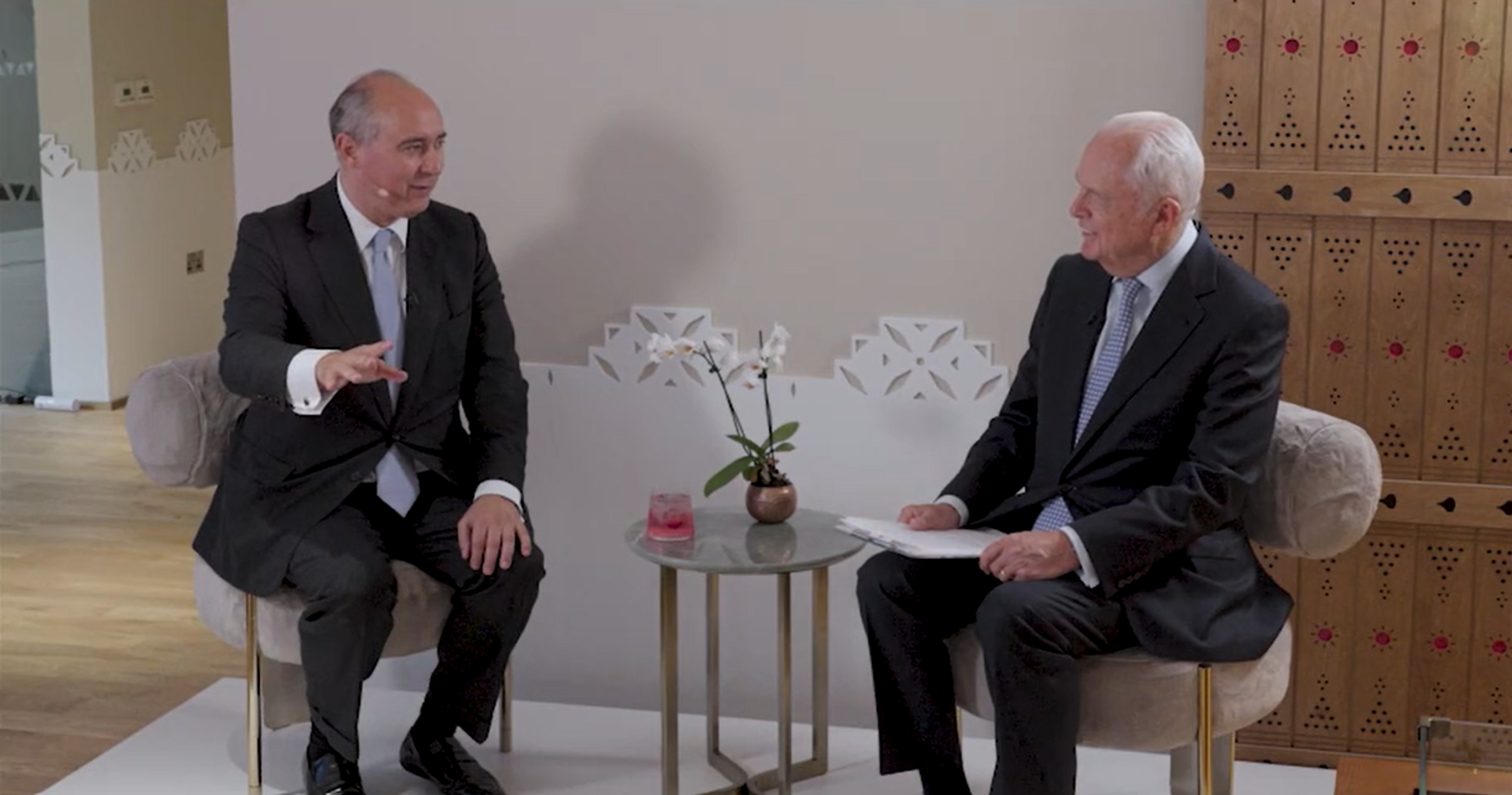 20250730 - Sir Martyn Lewis in conversation with Lord Johnson.png